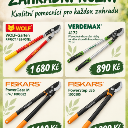 Pákové zahradní nůžky
